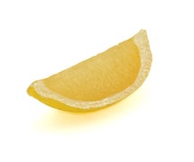 CCI Industries F607-01 Artificial Lemon Wedge - 3"Wx1-1/6"Dx1"H