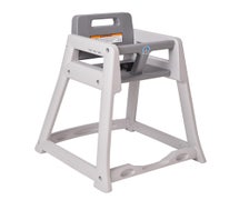 Koala Kare Products KB950-01 Diner High Chair, Gray Frame/Gray Seat