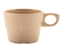 Melamine Dinnerware - Supermel 7-1/2 oz. Stacking Cup, Sandstone