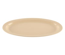 Melamine Servingware - Supermel 11-3/4"x8-1/4" Oval Platter, Tan