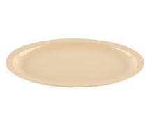 Melamine Servingware - Supermel 13-1/4"x9-3/4" Oval Platter, Tan
