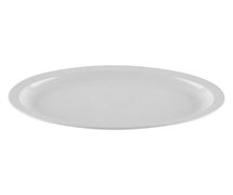 Melamine Servingware - Supermel 13-1/4"x9-3/4" Oval Platter, White