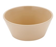 Melamine Dinnerware - Supermel 8 oz. Bouillon 3-7/8", Tan