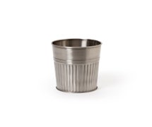 G.E.T. Enterprises Mc-44-Ss 3.6" Dia. Stainless French Fry Cup, 3.8" Tall
