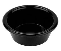 GET Enterprises S-60 - Smooth Melamine Ramekin - 2 oz. Capacity, Black