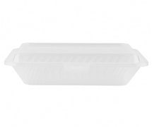 Eco-Takeouts Food Container - Half-Size Single Compartment, 9"Wx6"Dx2-1/2"H, Clear