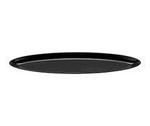 Siciliano Melamine Oval Platter, 25"Wx8"Dx1-3/4"H, Black