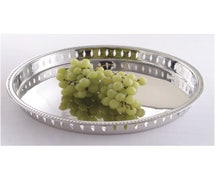G.E.T. Enterprises Sst-15 15" Stainless Steel Round Tray, 1.5" Tall