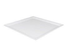 Siciliano Melamine Square Platter, White