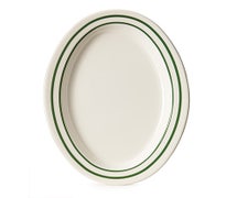 GET Enterprises OP-120-EM Emerald Melamine Dinnerware - 12"Wx9"D Platter
