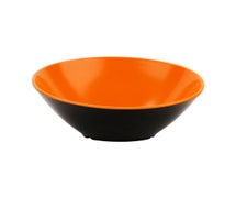 Brasilia Melamine Cascading Serving Bowl - 16 oz., Orange