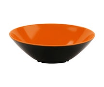 Brasilia Melamine Cascading Serving Bowl - 1.1 Qt., Orange