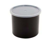 Round Crock - 2.7 Qt., Black