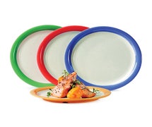 GET Enterprises NP-9 Mardi Gras II Melamine Dinnerware - 9"Diam. Two-Tone Plate