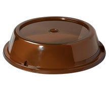G.E.T. Enterprises CO-93-A - Plate Cover, fits 9.7" to 10.4" (top inset 7-1/2" dia.) round plate, Amber, 1 Dozen