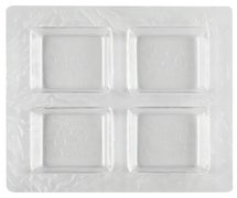 G.E.T. Enterprises PL-01 Compartment Tray, 11-1/2", 4-Compartment