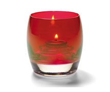 Contour Votive Lamps - Lustre Finish, Ruby Lustre