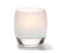 Contour Votive Lamps - Satin Finish, Satin Linen