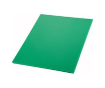 Commercial Color Cutting Board - Economy, 12"Wx18"D, Green