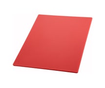 Commercial Color Cutting Board - Economy, 12"Wx18"D, Red