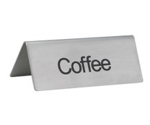 Value Series TS-CFE - Stainless Steel Beverage Tents - 3"Wx1-1/2"H