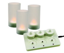 Update International CDL-6S Rechargeable LED Candles - Six Pack