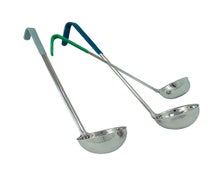 Value Series LDC-4 Color Coded Ladle - Green, One Piece 4 oz.
