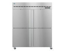 Hoshizaki R2A-HS Refrigerator, Two Section Upright, Half Stainless Doors with Lock