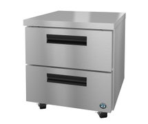 Hoshizaki UR27A-D2 Refrigerator, Single Section Undercounter, Stainless Drawers
