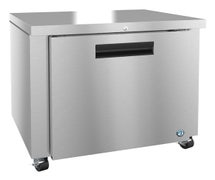 Hoshizaki UR36A-01 Refrigerator, Single Section Undercounter, Stainless Door with Lock