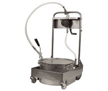MirOil 55HS Fryer Filter Machine - Discard Trolley Manual, Two Way Pump, 55 lb. Capacity