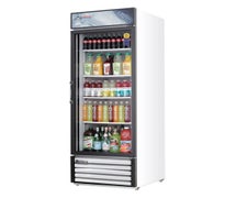 Everest EMGR20 Reach-In Glass Door Merchandiser Refrigerator, 1 Section, 20 Cu. Ft. Cap.