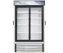 Everest EMGR33C Reach-In Glass Door Chromatography Refrigerator, 2 Sections, 33 Cu. Ft. Cap.