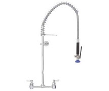 Fisher 13390 Wall-Mount Pre-Rinse Unit with 8" Centers, 21" Riser, and 36" Hose