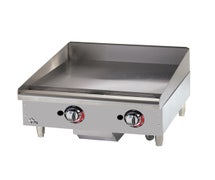 Star 624TF Commercial Griddle - Gas, Thermostat Controls 24"W