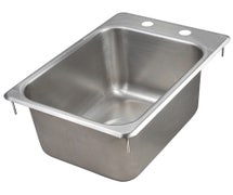 Value Series One-Compartment Drop-In Sink with One 10"x14"x10" Bowl