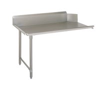 E-Series Clean Dishtable - 36"W, Right to Left Operation
