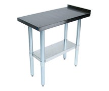 John Boos EFT8-3018-X Stainless Steel Equipment Filler Table with Galvanized Undershelf, 18"x30" 