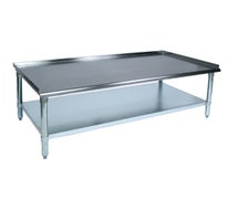 John Boos GS6-3036GSK-X 16 Gauge Stainless Steel Equipment Stand with Galvanized Undershelf, 30"x36"x24"