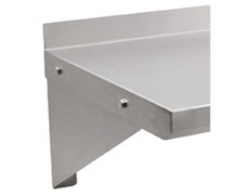 John Boos BHS16BKR-14/304 Wall Shelf Support Bracket, 16", 14 Gauge Stainless Steel