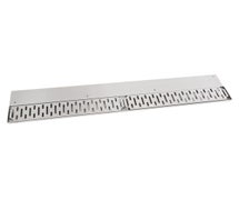 John Boos UBDR-24 Bar Drink Rail with Removable Grate, 24"W