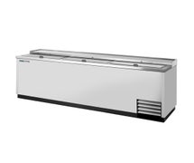True TD-95-38-HC Deep Well Horizontal Bottle Cooler with Slide Lid - 95"W, Stainless Steel