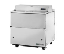 True TMC-34-S-DS-SS Stainless Steel Milk Cooler - Forced Air - - Dual Access - 13.8 Cu. Ft., * Stainless Steel