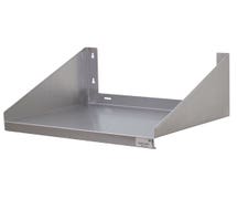 Advance Tabco MS-24-24-EC-X Commercial Microwave Shelf, 24"Wx24"D, Stainless Steel