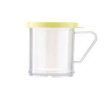 Tablecraft 166D - 10 oz. Kitchen Dredge with Lid, Yellow