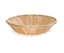 Handwoven Basket 8-1/4" Diam. Round, Natural