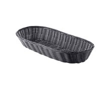 Handwoven Basket Loaf Size, Black