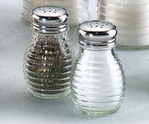 Tablecraft BH2 Beehive Salt/Pepper Shakers - 2 oz. capacity