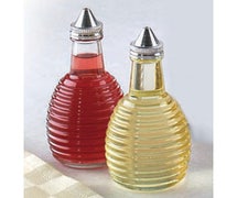 Tablecraft BH3 Beehive Oil/Vinegar Bottle - 6 oz. Capacity