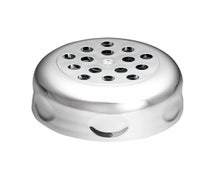 Plastic Shaker Lid - Perforated, Chrome